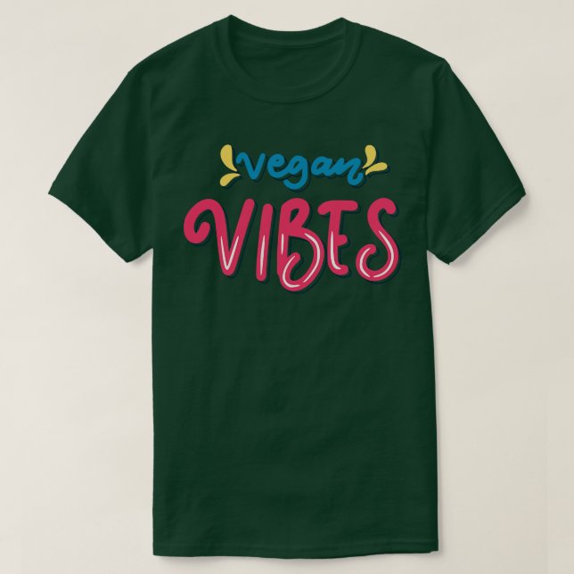 Camiseta Vegan Vibes (Diseño del anverso)