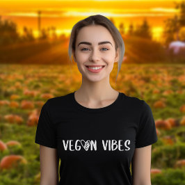 Camiseta Vegan Vibes, activismo