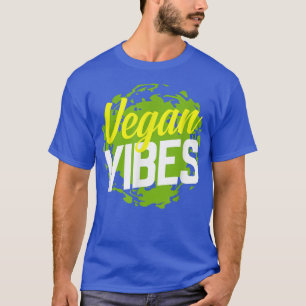 Camiseta Vegan Vibes Cool Plant Based Diet Vegetarians 