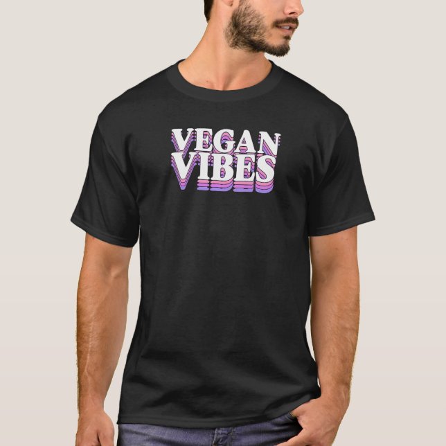 Camiseta Vegan Vibes Ethics Pro Vegan Advocate Herbivore (Anverso)