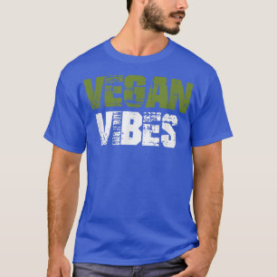Camiseta Vegan Vibes Impresionantes Vegetarianos De Aliment