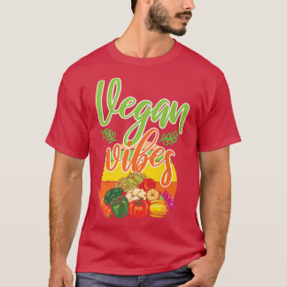 Camiseta Vegan Vibes, Vegan Vegetarian Veganism 