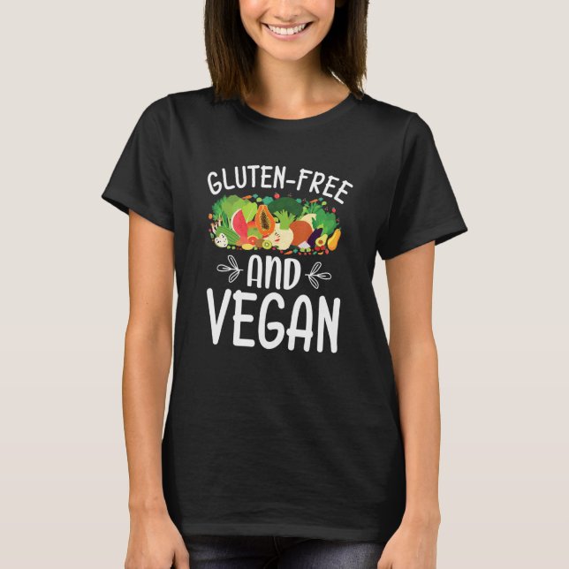 Camiseta Vegan Y Gluten Free (Anverso)