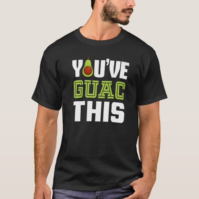 Camiseta Vegan Youve Guac Este Vegetario Nutritivo (Anverso)