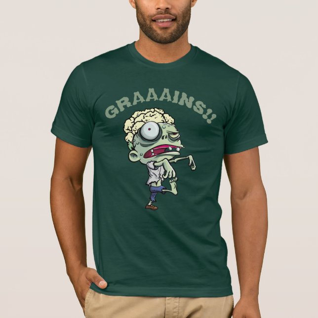 Camiseta Vegan Zombie (Anverso)