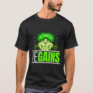 Camiseta VeGana Fuerte Broccoli Bodybuilding Vegetarian Y