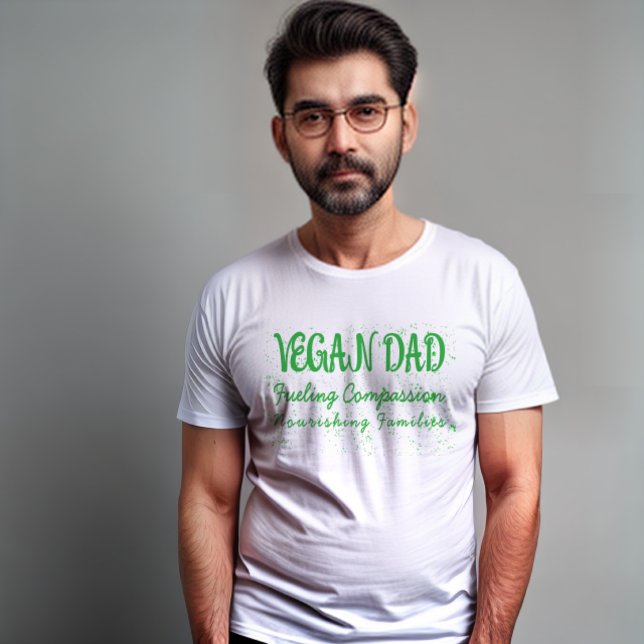 Camiseta VeganDad: Familia compasiva - Amor nutritivo (Subido por el creador)