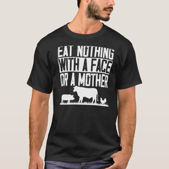Camiseta Veganism Plant Eating Vegetarian Vegan (Anverso)