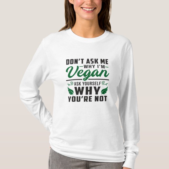 Camiseta Veganism Veganism Animal Rights Veggie Gift Idea (Anverso)