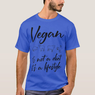 Camiseta Veganismo, no es una dieta, es una planta de estil