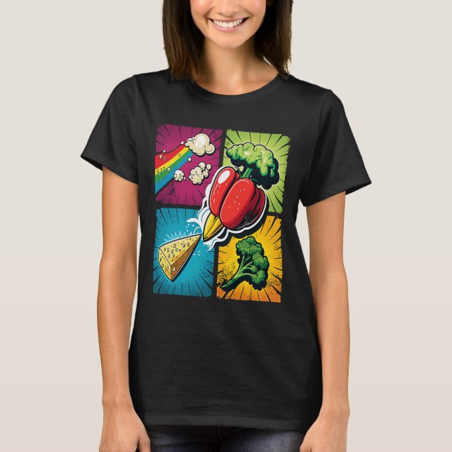Camiseta Veganismo Padre Vegano Vivo Sano 1 (Anverso)