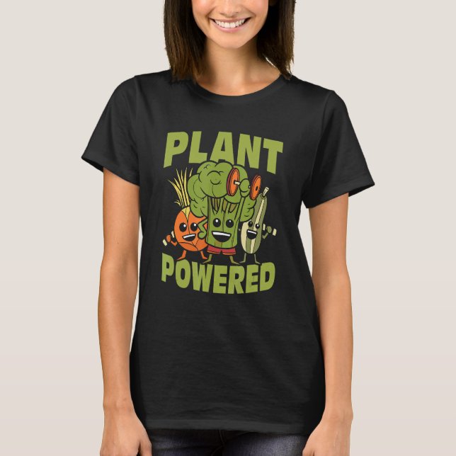 Camiseta Veganismo vegetal (Anverso)