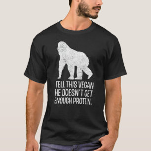 Camiseta Veganismo vegetariano Vegan Protein Derechos de lo