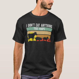 Camiseta Veganismo vegetariano vegetariano no como nada