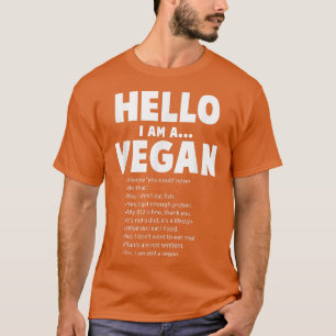 Camiseta Veganismo Vegetario Vegetariano