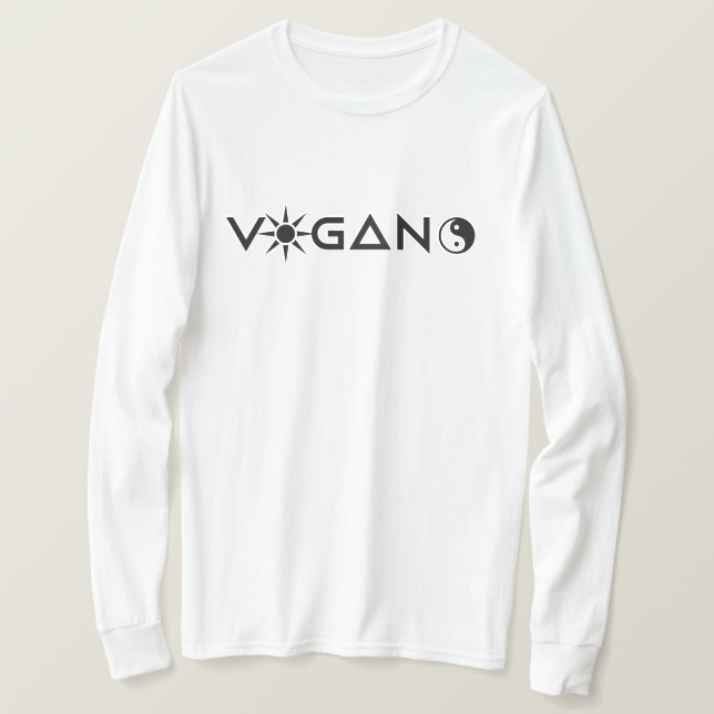 CAMISETA VEGANO (Anverso del diseño)