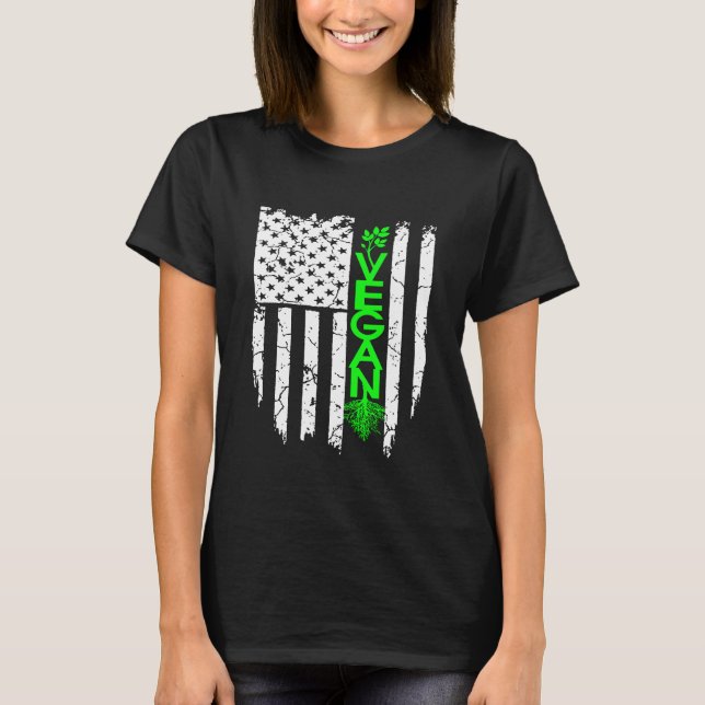 CAMISETA VEGANO - (Anverso)