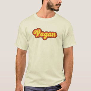 Camiseta vegano 70s