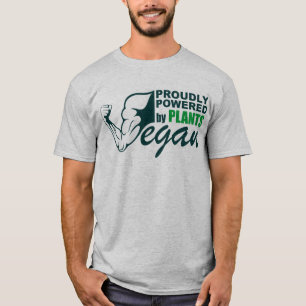Camiseta Vegano: Accionado orgulloso por las plantas
