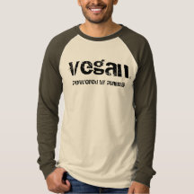 Vegano accionado por las plantas