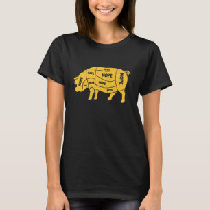 Camiseta Vegano Cerdo Anti Crueldad Animal Derechos Animal