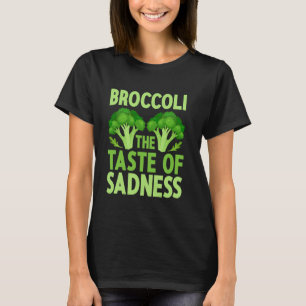 Camiseta Vegano de Verduras Foodie Odia el Brócoli