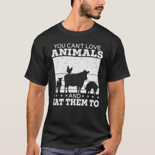 Camiseta Vegano Derechos Animales Veganismo Vegetariano