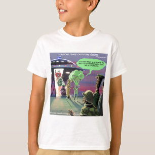 Camiseta Vegano Espaciado Divertido