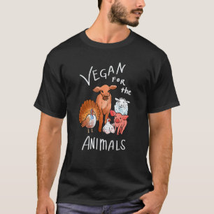 Camiseta Vegano Por Los Animales Vegano Y Activista