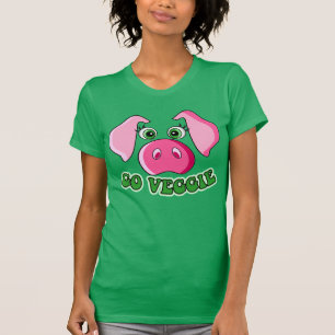 CAMISETA VEGANO, VEGETARIANO, VEGGIE