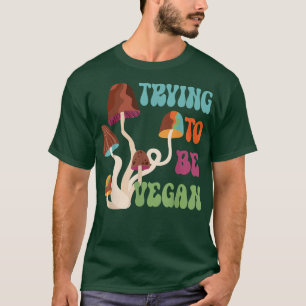 Camiseta Veganos divertidos, Vegetarianos Diseño Estilo 70