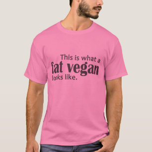 Camiseta Veganos gordos (grises)