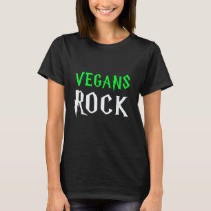 Camiseta Veganos Rocosas Personas Geniales Verduras Comida