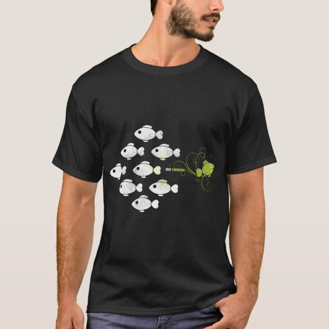CAMISETA VEGANOS SE ATREVEN (Anverso)