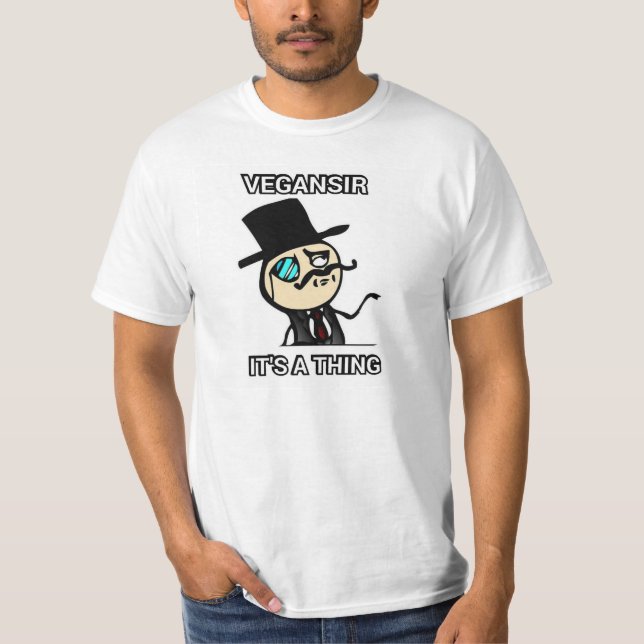 Camiseta Vegansir es una cosa (Anverso)