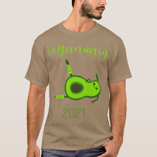 Camiseta Veganuario aguacate