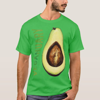 Camiseta Veganuario Aguacate Vegan