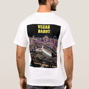 Camisa de Las Vegas camiseta Skyline de Las Vegas camisa de 