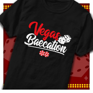 Camiseta Vegas Vacaciones de Pareja Baecation