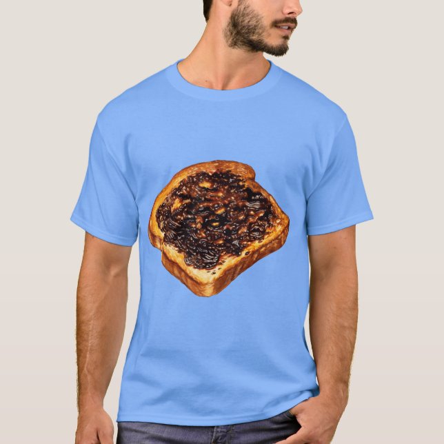 Camiseta Vegemite Toast Pattern (Anverso)