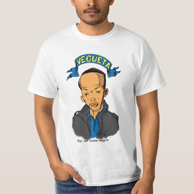 Camiseta vegeta el día mas (Anverso)