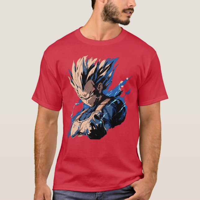 Camiseta vegeta familia moderna (Anverso)