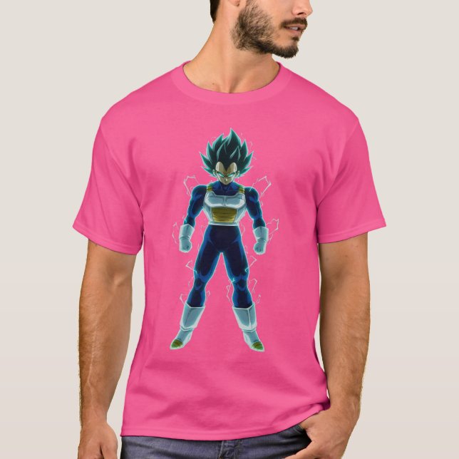 Camiseta Vegeta Super Saiyan family (Anverso)