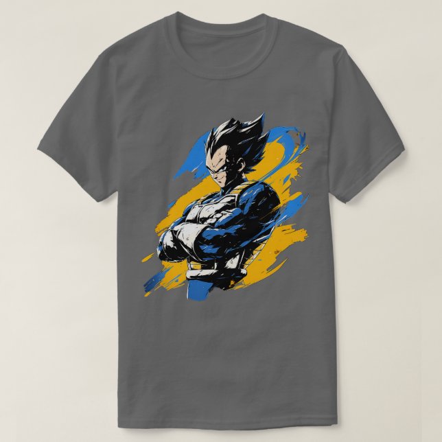 Camiseta vegeta TShirt (Diseño del anverso)