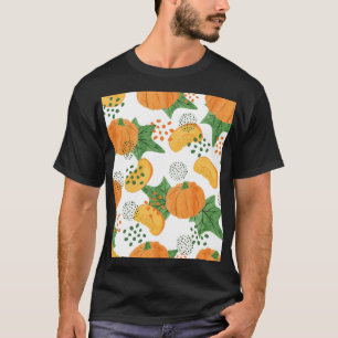 Camiseta Vegetable de calabaza acuática: Naranja sin soldad