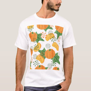 Camiseta Vegetable de calabaza acuática: Naranja sin soldad