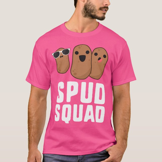 Camiseta Vegetable del equipo del amigo de la papa de Spud  (Anverso)