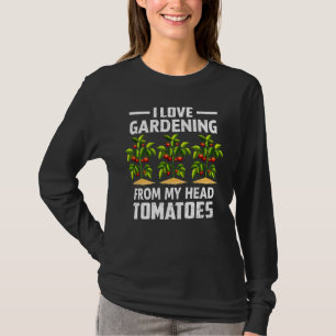Camiseta Vegetable Gardener T Gardening Divertidos Tomates 