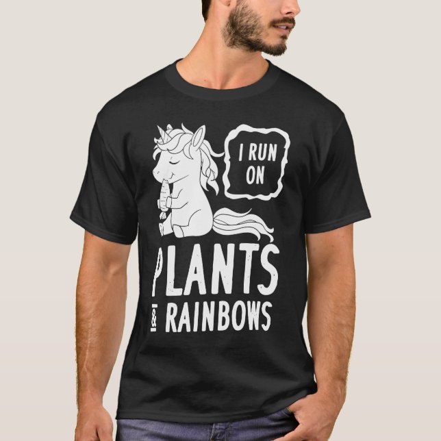 Camiseta Vegetable Veggie de Unicornio Vegetable (Anverso)