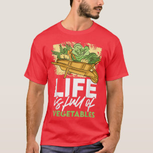 Camiseta Vegetables Vegan Eating Healthy Food Organic Farme